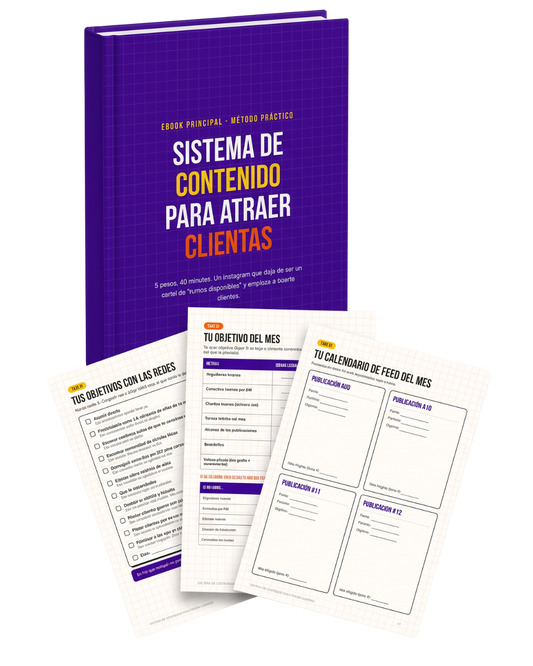 Sistema de Contenido para Atraer Clientas |Rubro uñas + 3 Bonos GRATIS